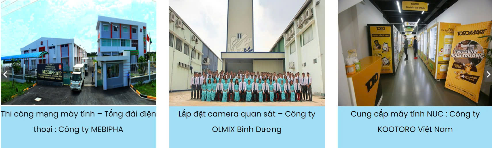 Lắp đặt Mạng máy tính - WiFi - Camera - Điện văn phòng - Hệ thống báo cháy